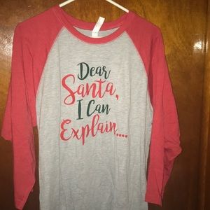 christmas sleep shirt